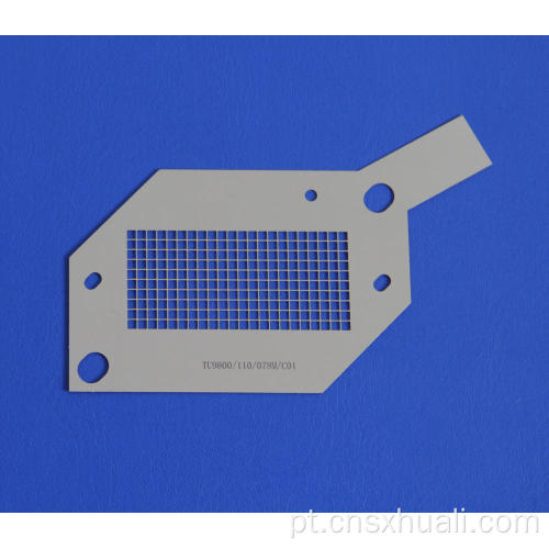 Máscara de alta espessura de alta precisão de 0,3 mm